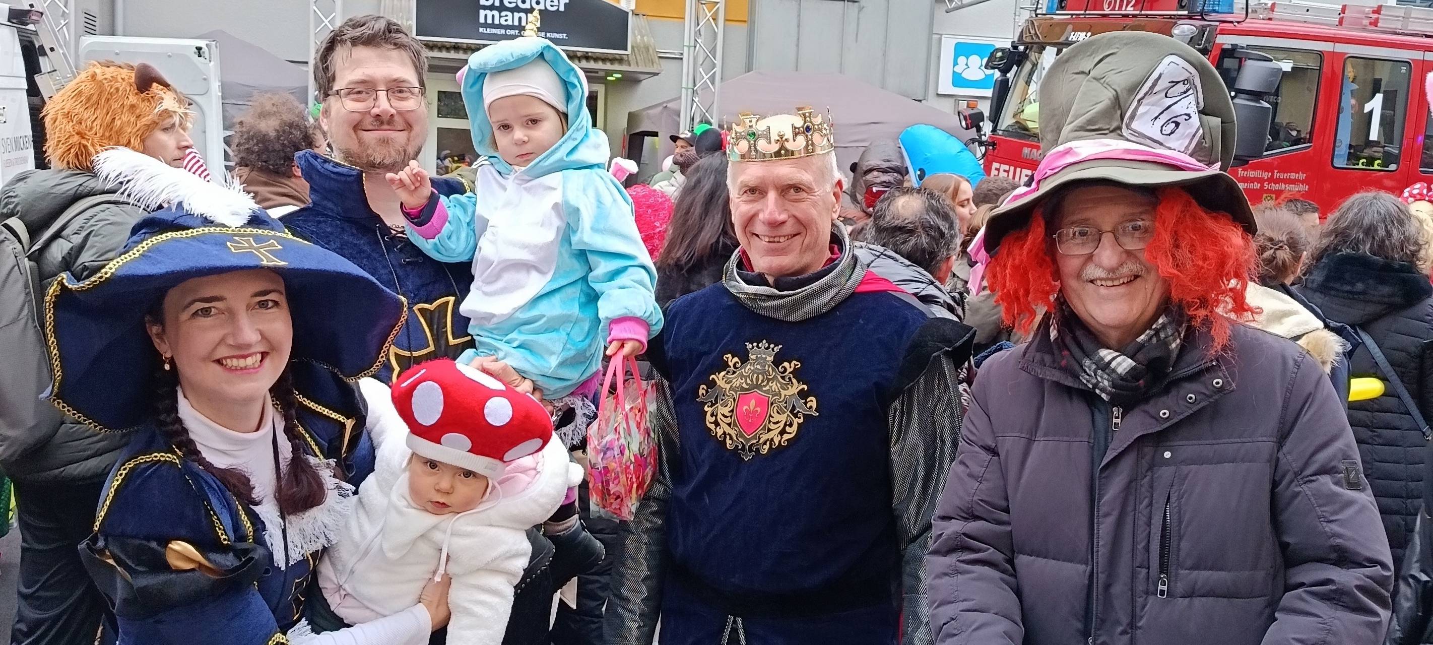 "Schallamüh!": Hunderte Kinder feierten Karneval