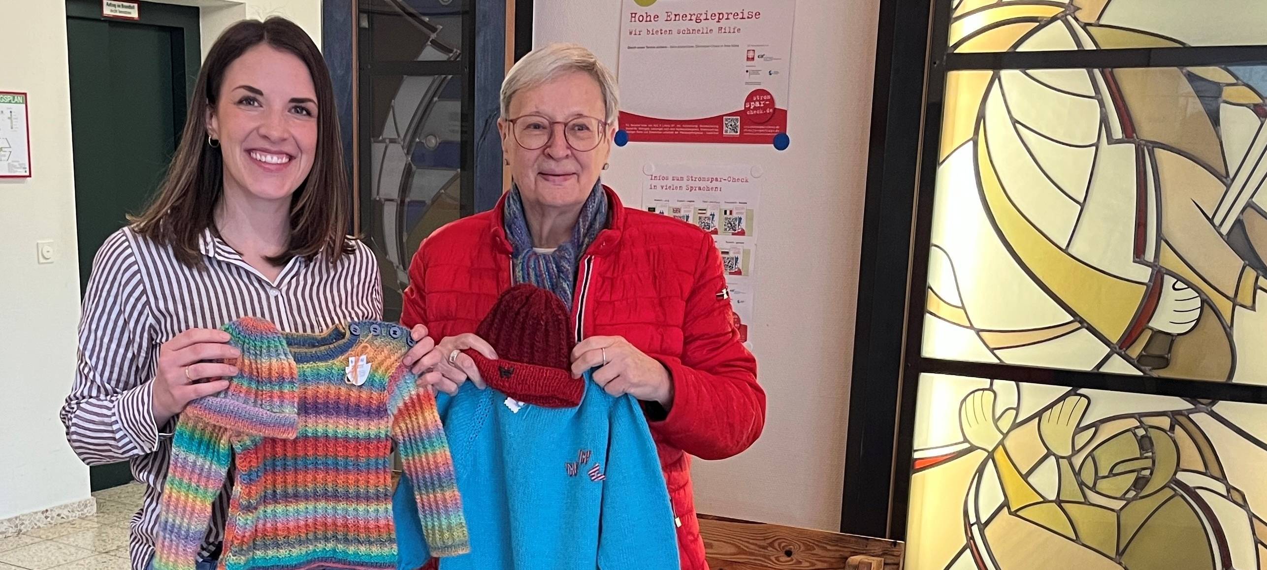 Stricken für den guten Zweck